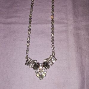 Vintage Signed "ORA" Rhinestone Necklace